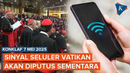 Konklaf 7 Mei 2025, Sinyal Ponsel di Vatikan Akan Diputus Sementara