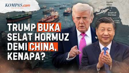 Kenapa Trump Membuka Blokade Selat Hormuz Dan Klaim China Senang?