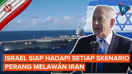 AS Ancang-ancang Serang Iran, Israel Siap Hadapi Skenario Apa Pun