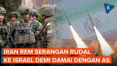 Iran Batalkan Serangan Rudal Ke Israel Demi Perdamaian Dengan AS