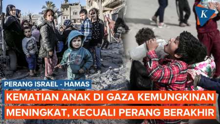 UNICEF Sebut Angka Kematian Anak di Gaza Diperkirakan Meningkat Pesat Seiring Serangan Israel