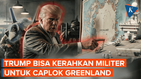 Trump Bisa Kerahkan Militer Untuk Caplok Greenland, Tapi...