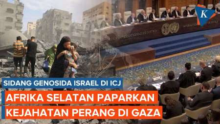 Afrika Selatan Paparkan Bukti Genosida Israel di Gaza dalam Sidang…