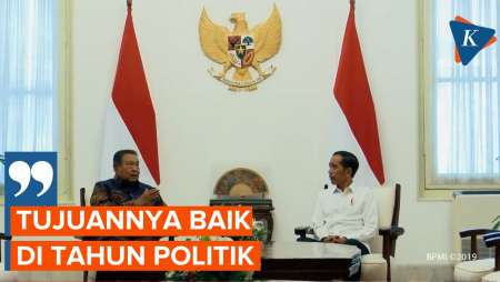 Respons PDI-P Saat Tahu Jokowi dan SBY Bertemu, Pilih Positive Thinking