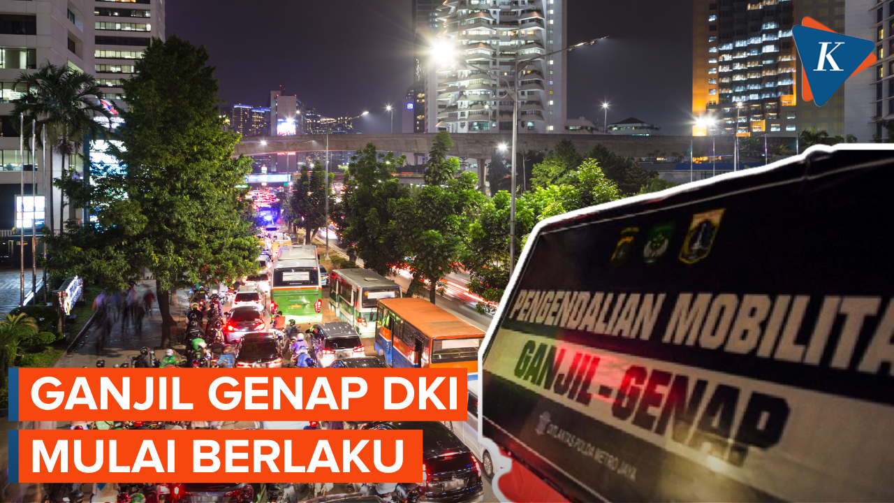 Ganjil Genap Kembali Berlaku di 25 Jalan DKI Jakarta 
