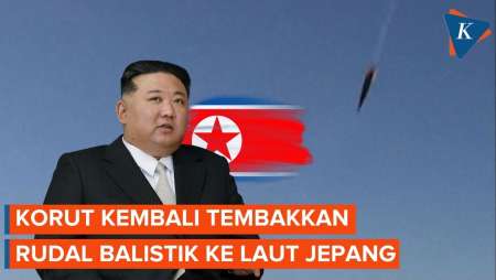 Korea Utara Kembali Tembakkan Rudal Balistik Ke Laut Jepang