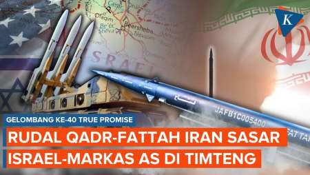 Iran Belum Menyerah, IRGC Luncurkan Gelombang Ke-40  Sejumlah Rudal Balistik Dan Jelajah