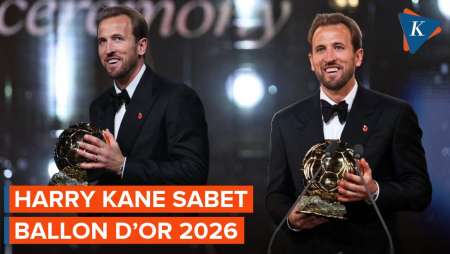 Harry Kane Sabet Ballon d'Or 2026! Ungguli Mbappe hingga Yamal