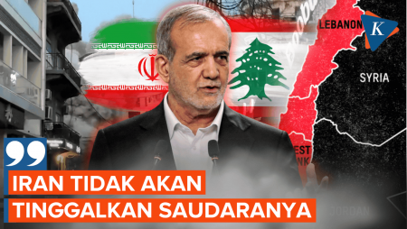 Israel Terus Serang Lebanon, Presiden Iran: Jari Kami Tetap Di Pelatuk!