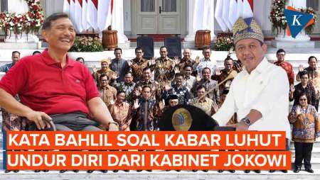 Menteri Bahlil Jawab Kabar Luhut Undur Diri dari Kabinet Jokowi