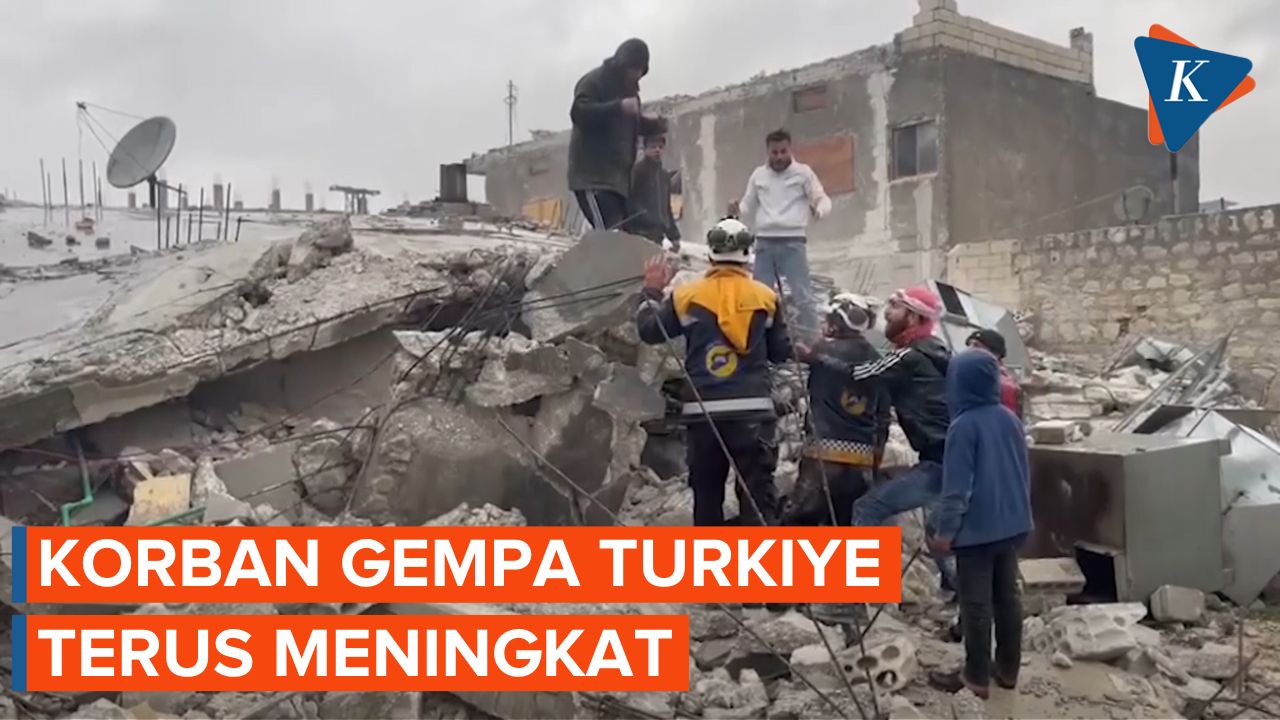 Jumlah Korban Gempa Turkiye dan Suriah Capai  41.232 Jiwa pada 15 Februari 2023