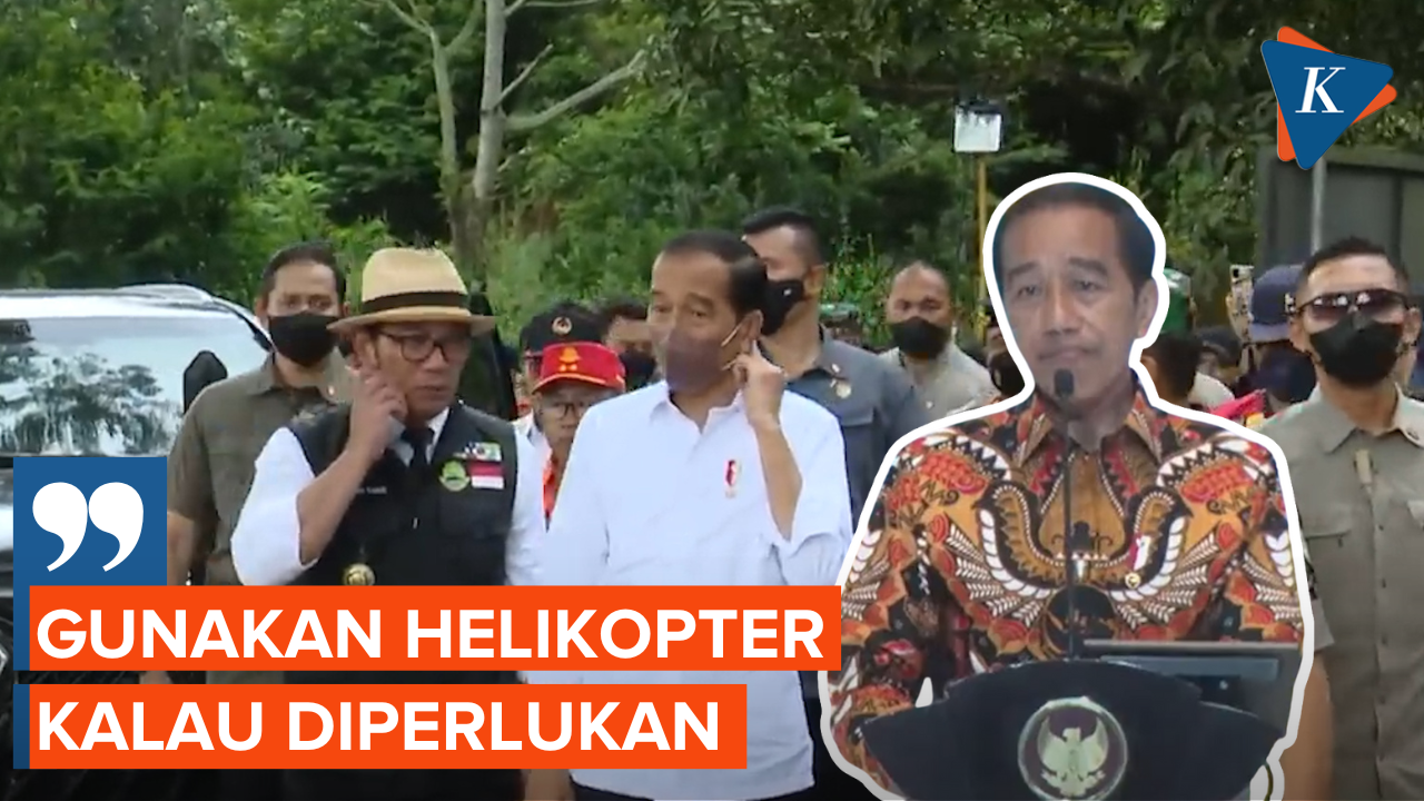 Jokowi Ungkap Sulitnya Distribusi Logistik untuk Korban Gempa Cianjur