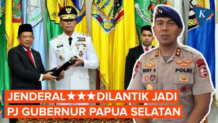 Rudy Sufahriadi, Dulu Dicopot dari Kapolda Jabar Kini Dilantik Jadi Pj Gubernur Papua Selatan