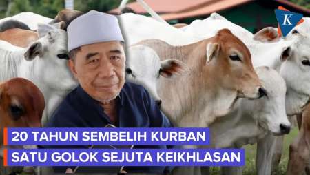 Kisah Haji Anshori: 20 Tahun Jadi Penjagal Hewan Kurban Dengan Kaidah Dan Keikhlasan