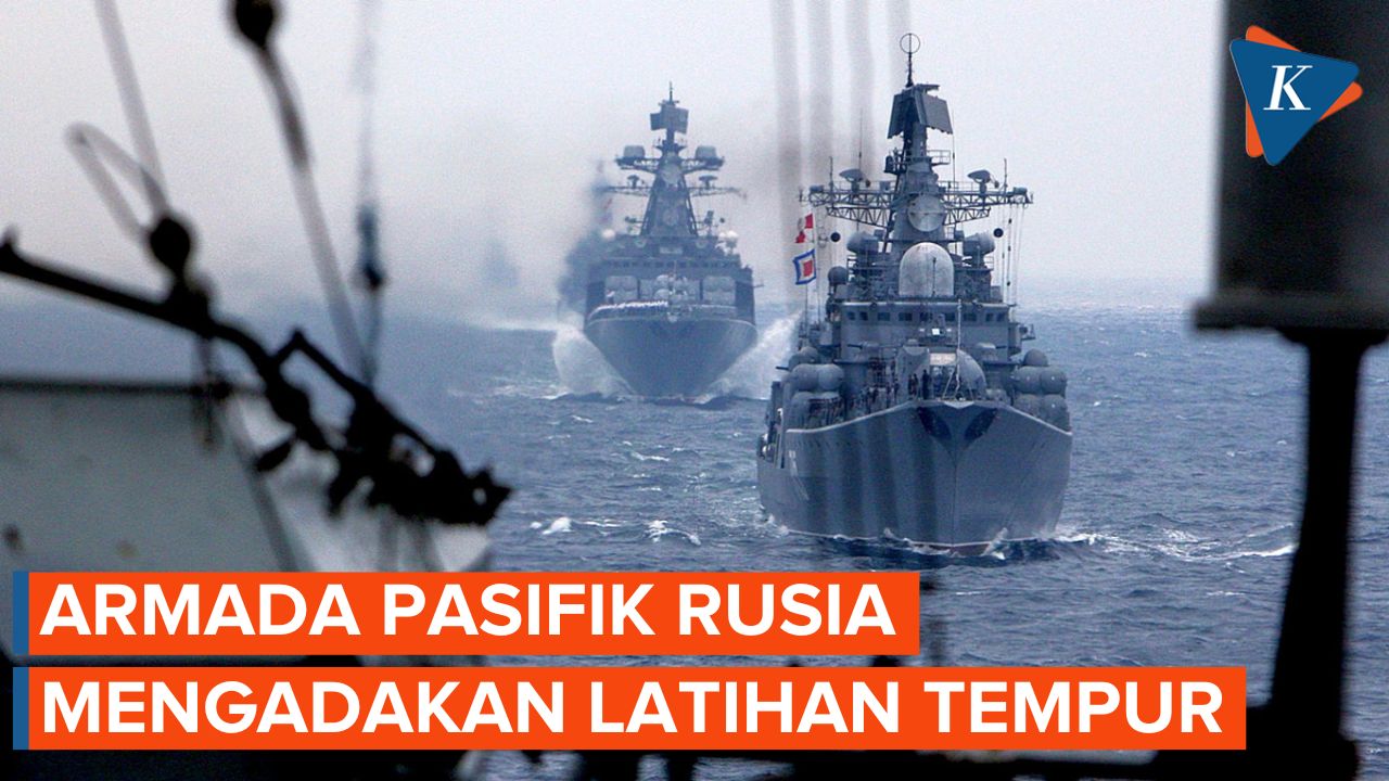 Armada Tempur Rusia Pamer Latihan Militer Skala Besar