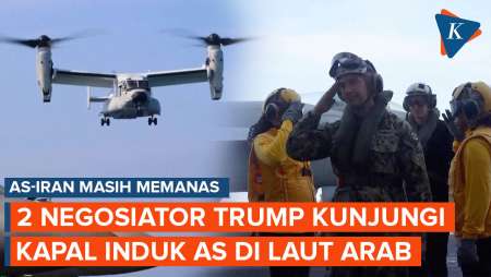 Utusan AS Langsung Kunjungi USS Abraham Lincoln Usai Perundingan Dengan Iran Di Oman