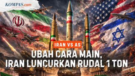 Daftar Rudal Iran Berhulu Ledak 1 Ton: Spesifikasi Dan Cara Pakai Menembus Pertahanan AS-Israel