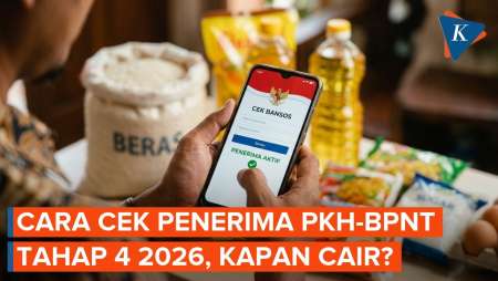 Cara Cek Penerima Bansos PKH-BPNT Tahap 4 2026, Kapan Cair?