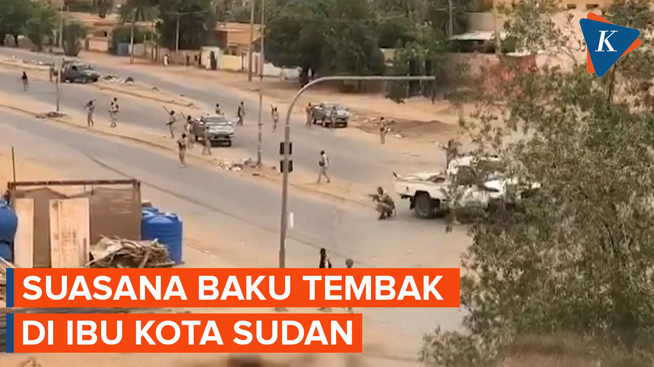 Tegang! Baku Tembak Berlanjut di Ibu Kota Sudan