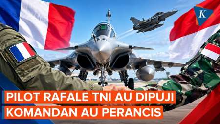 Militer Perancis Puji Pilot Rafale TNI AU