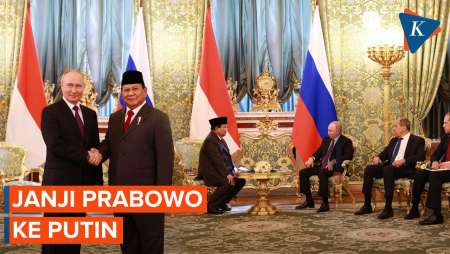 Bertemu Vladimir Putin, Ini Janji Prabowo Usai Dilantik Jadi Presiden