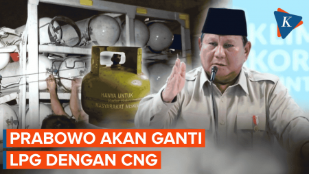 Prabowo Akan Ganti LPG Dengan CNG, Apa Itu?