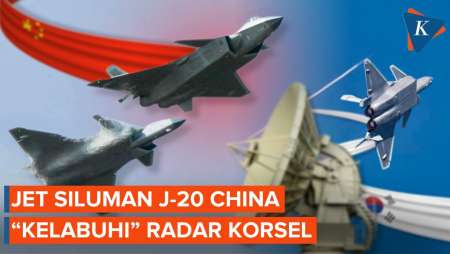 Jet Tempur Siluman J-20 China Disebut Tembus Langit Korea Tanpa Terdeteksi Radar