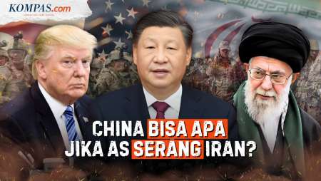 China Bisa "Tak Berdaya" Jika AS Serang Iran