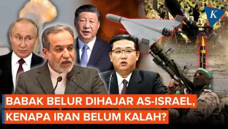 Kenapa Iran Belum Kalah Meski "Dihajar" Israel-AS Habis-habisan?