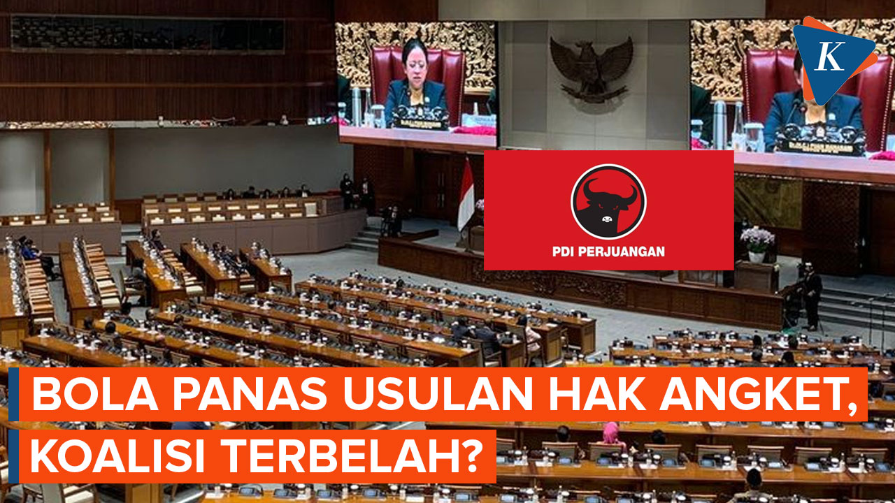 Bola Panas Usulkan Hak Angket Dilempar ke PDI-P, Koalisi Terbelah?