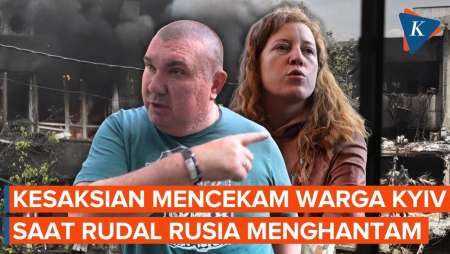 Warga Ukraina Ungkap Detik-detik “Dihujani” Rudal Dan Drone Rusia