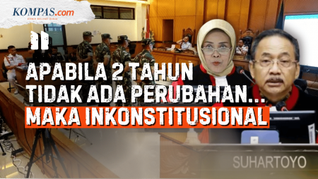 MK Perintahkan Revisi UU Peradilan Militer Dalam 2 Tahun Jika Tak Dianggap Konstitusional