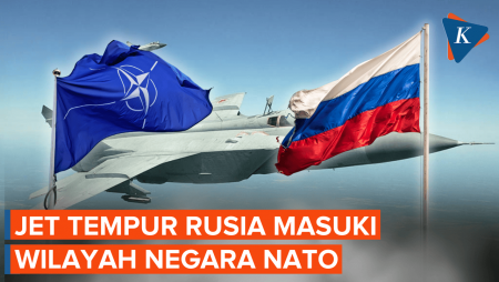 Jet Tempur Rusia Terobos Wilayah Estonia, NATO Merespons