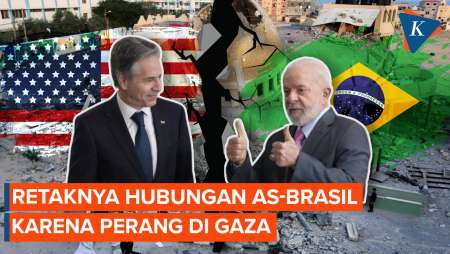Hubungan AS-Brasil Retak Gara-gara Perang Israel Di Gaza