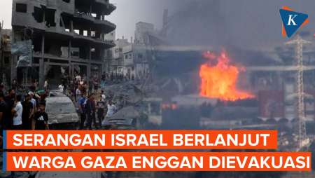 Pertempuran Sengit Berlanjut di Gaza, Warga Abaikan Perintah Evakuasi