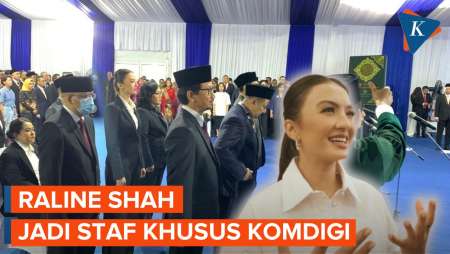 Raline Shah Dilantik Jadi Staf Khusus Kementerian Komdigi