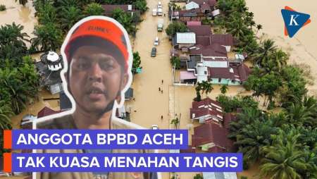 Isak Tangis Petugas BPBD Aceh, Terisolasi 5 Hari Tanpa BBM Dan Komunikasi