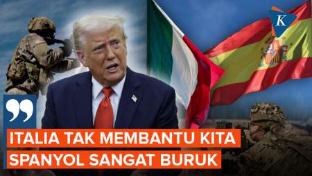 Susul Jerman, Trump Mau Tarik Pasukan dari Spanyol dan Italia!