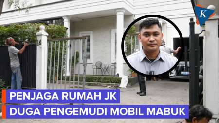 Penjaga Rumah Anak JK Duga Pengemudi Mabuk Saat Tabrak Pagar