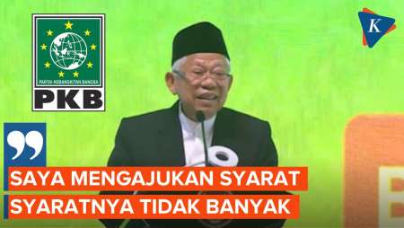 [FULL] Pidato Wapres Ma'ruf Amin Usai Diangkat Jadi Ketua Dewan Syuro di Muktamar PKB