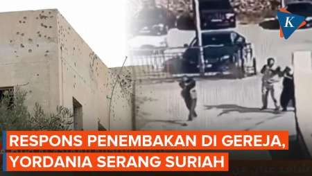 Balas Serangan di Gereja, Yordania Gempur Suriah