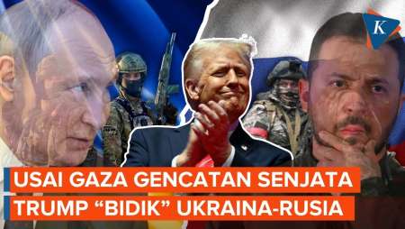 Usai Gaza Gencatan Senjata, Trump Ingin Akhiri Perang Rusia-Ukraina
