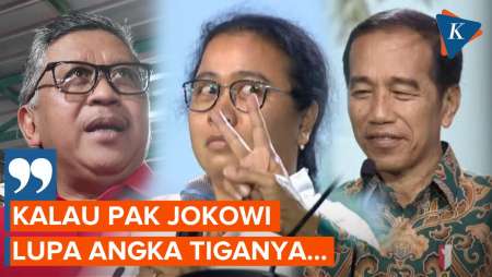 Kelakar Hasto soal Jokowi Tak Pose Tiga Jari Saat Tes Warga Hafalan Pancasila