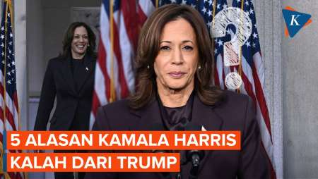 Membedah Alasan Kamala Harris Kalah dari Trump di Pemilu AS 2024