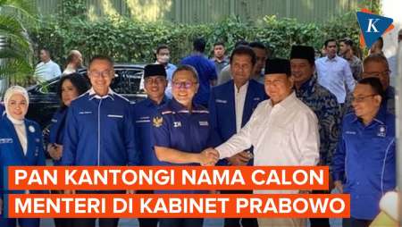 Zulhas Kantongi Nama-Nama Calon Menteri dari PAN di Kabinet Prabowo-Gibran