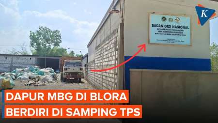 Dapur MBG Blora Berdiri di Sebelah Tempat Pembuangan Sampah
