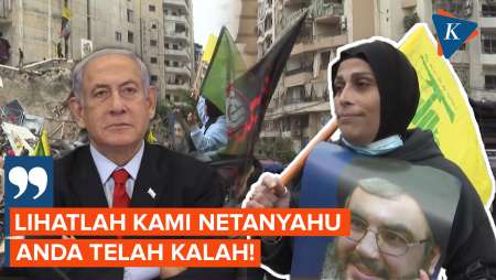 Rayakan Gencatan Senjata, Warga Lebanon Sebut Netanyahu Kalah!