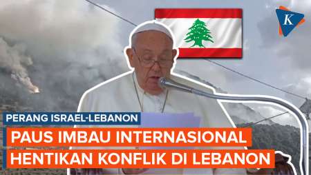 Paus Fransiskus Berharap Eskalasi Konflik di Lebanon Segera Dihentikan