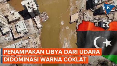 Yang Tersisa dan Yang Porak-poranda Disapu Banjir Mematikan Libya