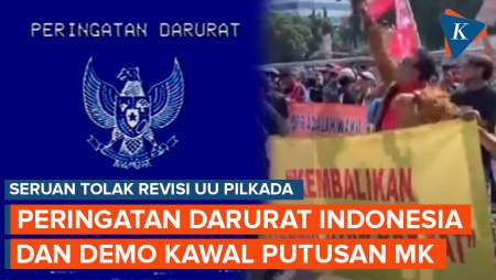 Peringatan Darurat Indonesia hingga Aksi Demo Tolak Revisi UU Pilkada,…